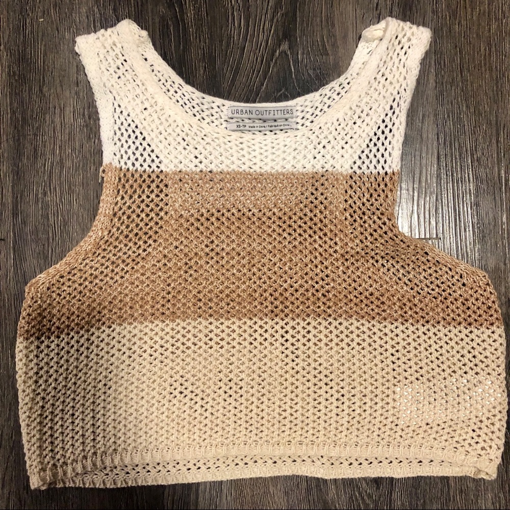 Knit Razorback Crop Top